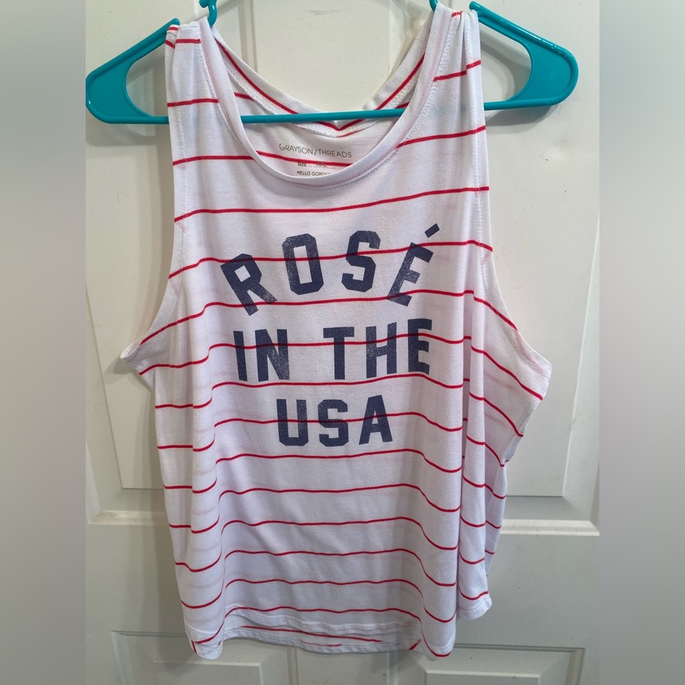 🇺🇸 Rosé in the USA Tank Top 🇺🇸